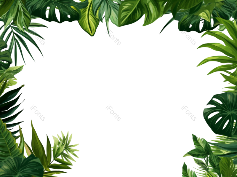 叶子图片,装饰元素,文艺PNG,绿叶免抠素材